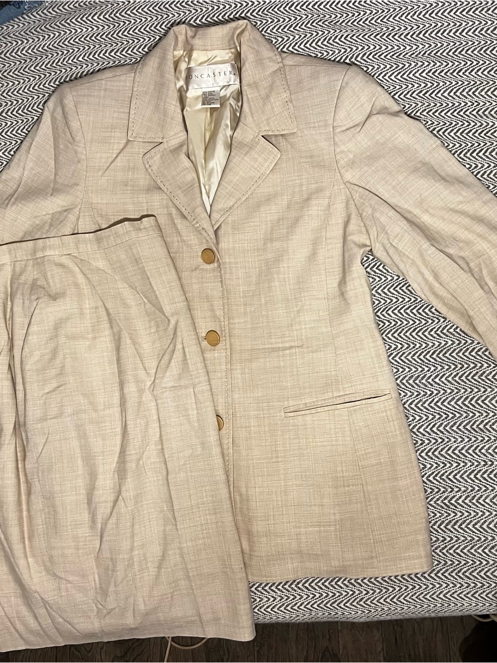 Doncaster Light Beige Women's Tailored Blazer